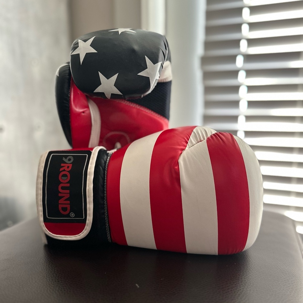 Boxing gloves American flag design 14oz